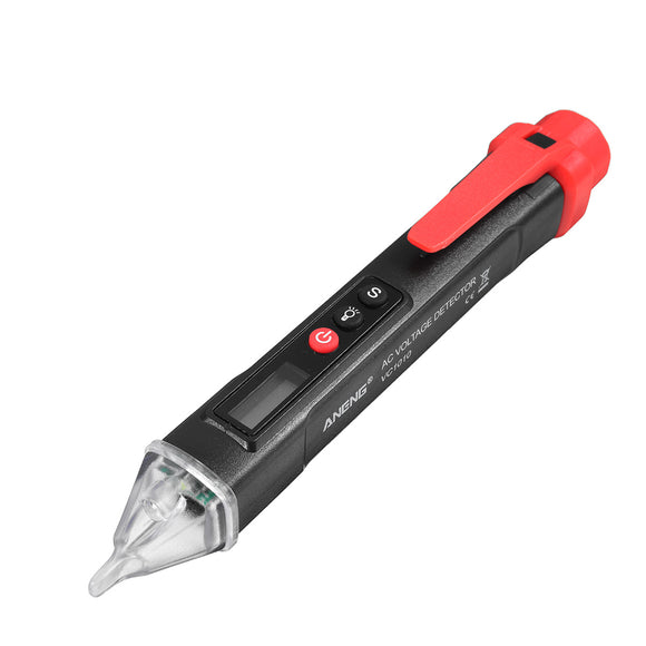 12V-1000V Intelligent Non Contact AC Voltage Electric Tester Pen with Alarm Mode for Electrician and Home Line Detection
