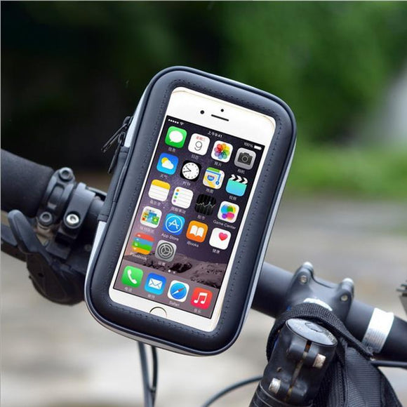Universal Waterproof Screen Touch Bicycle Holder Bag for Xiaomi Cell Phone under 5.5 Inch