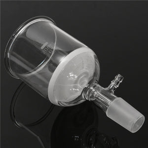 200mL 24/29 Glass Buchner Funnel Filtering Coarse Filter Lab Experiment Glassware