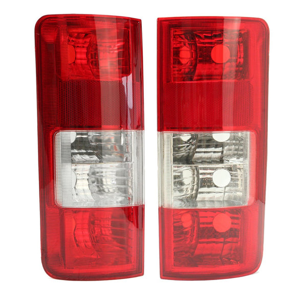 Car Rear Tail Light Cover Backup Lamp Lens Shell Red Pair for Ford Transit Connect 2002-2009