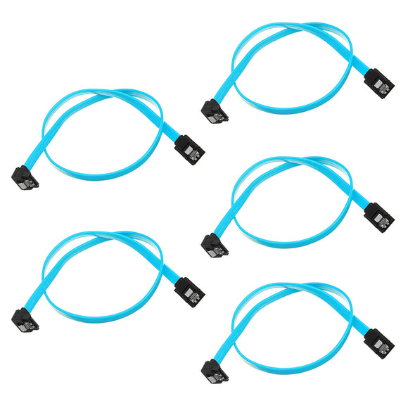 15 x 18 Inch SATA 3.0 Cable SATA3 III 6GB/s Right Angle 90 Degree HDD Hard Drive Converter Cable
