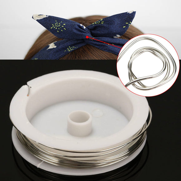 1mm Diameter 3M Hair Silver Copper Wire Jewelry Accessories Line Shape