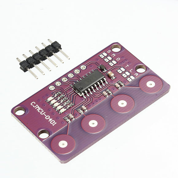 10pcs CJMCU-0401 4-bit Button Capacitive Touch Proximity Sensor Module With Self-locking Function
