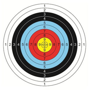 20pcs 40x40cm Archery Target Faces Suitable for Bows and Crossbows Heavy Gauge