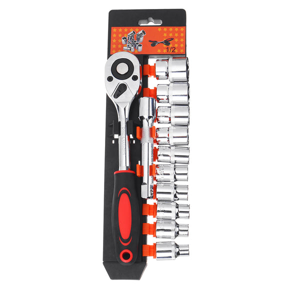 1/4 Drive Ratchet Socket Wrench Handle 24 Teeth Ratchet Quick-Release Spanner