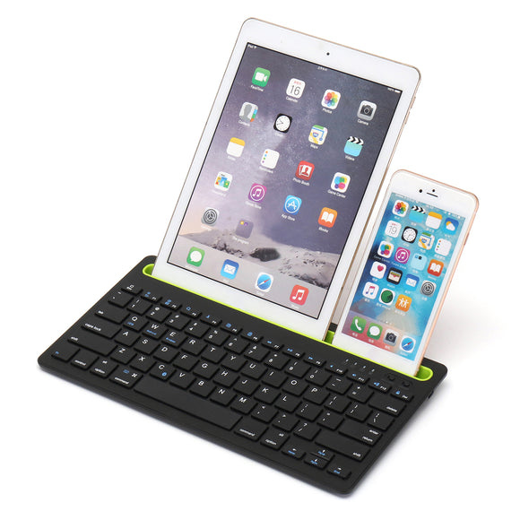 Wireless bluetooth 3.0 Keyboard Stand Holder For iPhone/iPad/Macbook/Samsung/iOS/Android/Windows