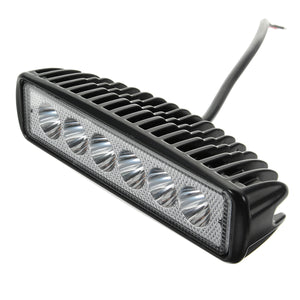 18W 6LED Off Road DRL LED Work Light Spot Beam Work Light 10-30V for Off Road Vehicle Truck Boat