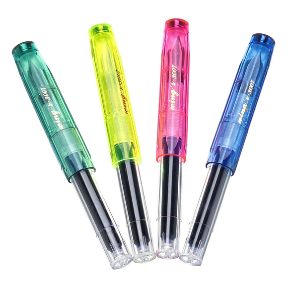 WINGSUNG 3007 Iridium Point 0.5mm Fine Nib Smooth Writing Fountain Pens For Office Kids Gifts