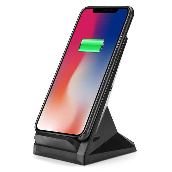 10W Qi Wireless Charger Fast Charging With Cooling Fan Phone Holder For iPhone Samsung Huawei Xiaomi