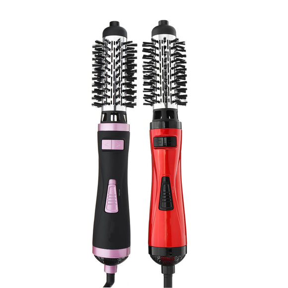 SURKER 2 in 1 Hot Air Brush Electric Curling Rod Multifunctional Hair Styling Tools Hair Curler