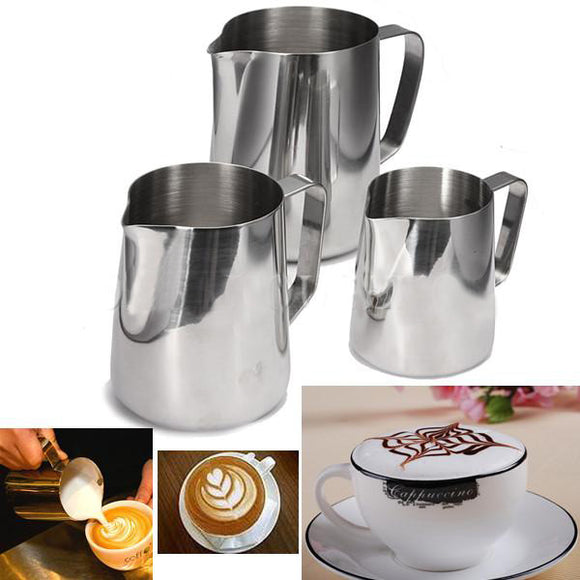 Coffee Cappuccino Milk Tea Frothing Jug Garland Cup Latte Jug Craft