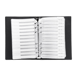 4250pcs 170 Values 1206 SMD Chip Resistor 0-10M 1% Assortment Kit Sample Book