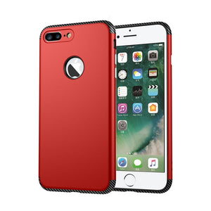 Bakeey Hybrid Color Matte Anti Fingerprint Case For iPhone X/8/8 Plus/7/7 Plus