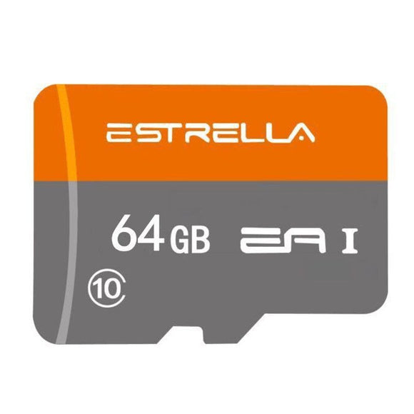 ESTRELLA 64GB Class 10 High Speed Data Storage TF Card Flash Memory Card for Xiaomi Mobile Phone