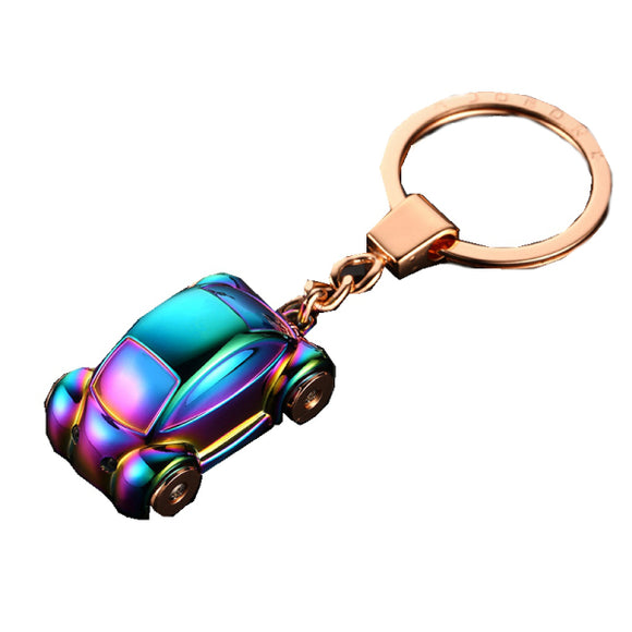 Car Shape EDC Gadgets Metal Keychain Carabiner Locking Hook Keyring