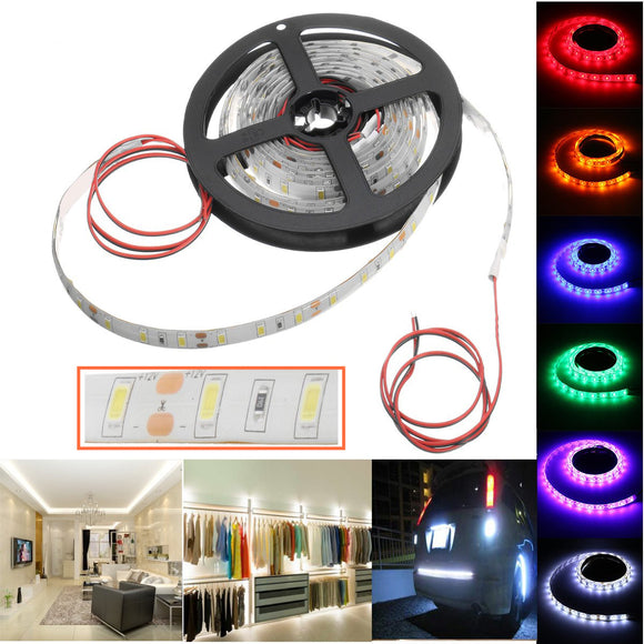 2PCS 1.2M Waterproof Multicolor SMD5630 LED Strip Light for Bar Camping Decoration DC12V