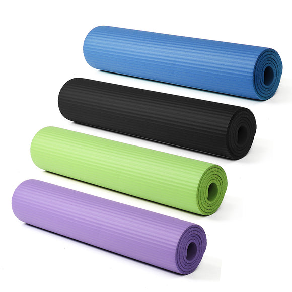 KALOAD 1830x610x10mm Yoga Mats Outdoor Indoor Fitness Mat Yoga Pad