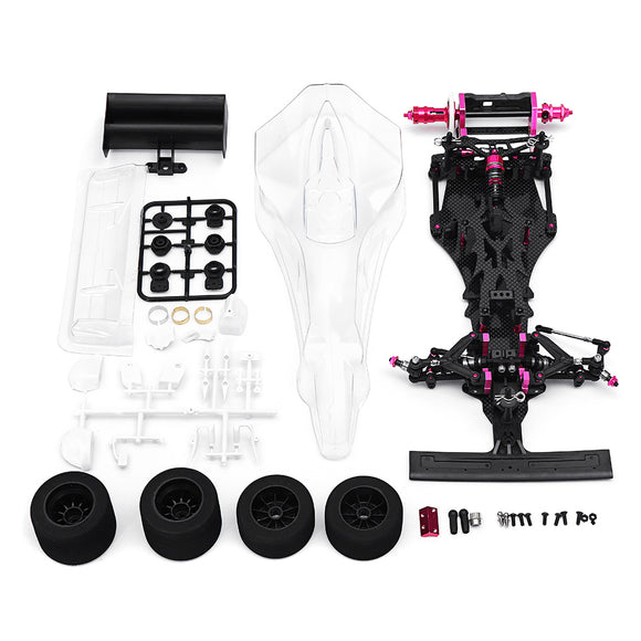 CN CR-F113P Carbon Fiber 1/10 2WD Electric F1 Racing Power On Road RC Car Kit Frame Chassis