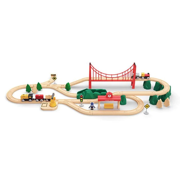 Xiaomi MITU Blocks Toys Mitu Wooden Track Model Building Developmental Toy Puzzle