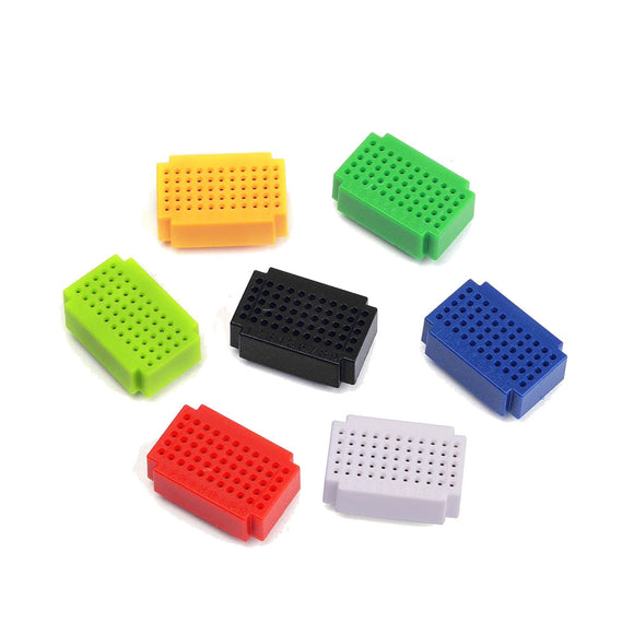 35pcs ZY-55 Mini Solderless Breadboard PCB Board Free Solder Test Board