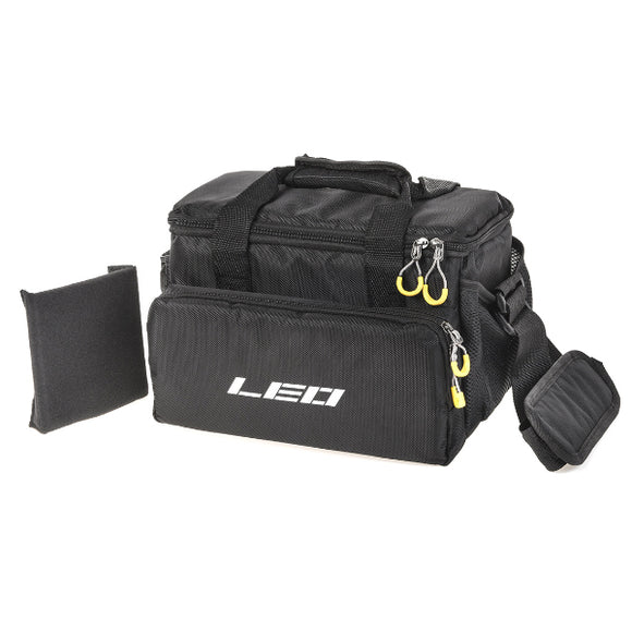 LEO Fishing Bag Waterproof Canvas Fishing Waist Pack Lure Bait Bag Fishing Tackle Bag