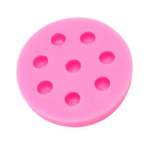 Food Grade Silicone Cake Mold DIY Chocalate Cookies Ice Tray Baking Tool Round Shape