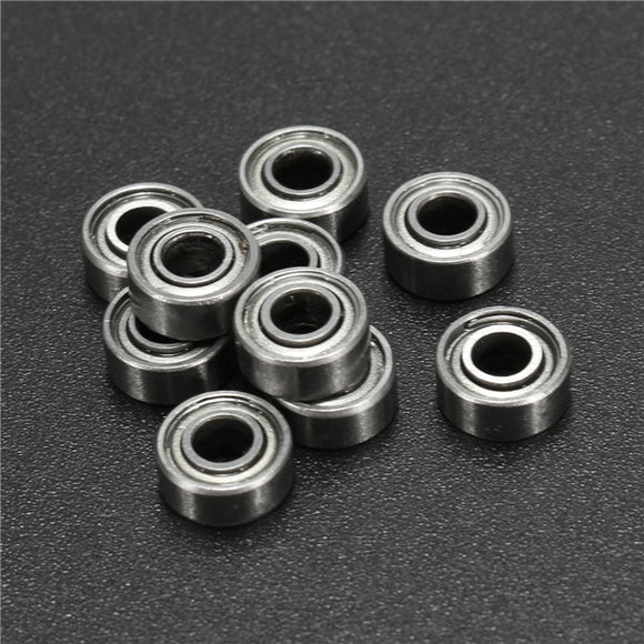 10pcs 683ZZ 3x7x3mm Ball Bearings Deep Groove Double Shielded Miniature Ball Bearing