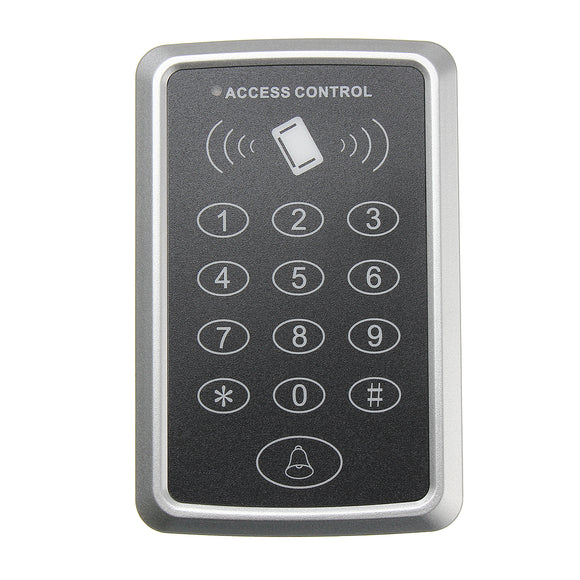 125KHz One Single Door RFID Card Access Control Keypad Support 1000 Users With 10 Tags
