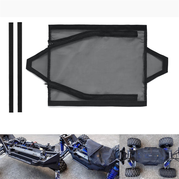 Chassis Dirt Dust Resist Guard Cover for Traxxas X-MAXX XMAXX 77076-4 Black Rc Car Parts
