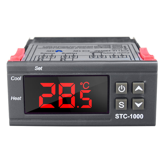 12V Temperature Controller 10A 1500W Digital Dispaly Microcomputer Temperature Controller Switch