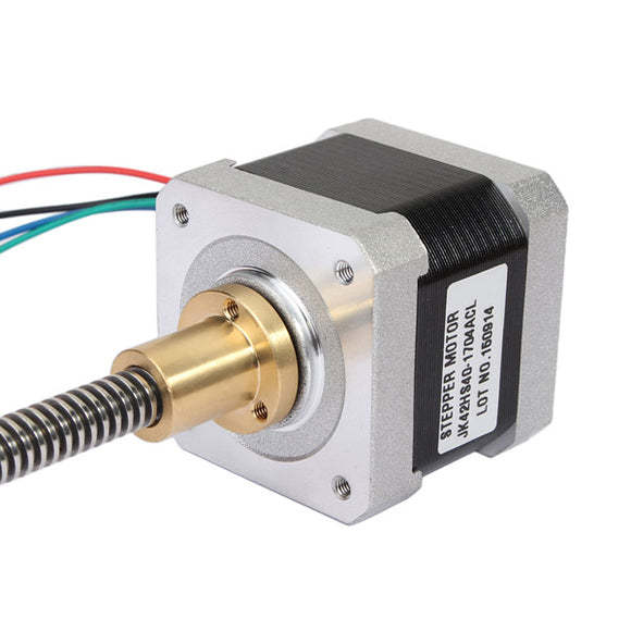 JKM NEMA17 42mm Two Phase Hybrid Linear Stepper Motor 40mm Length For CNC Router