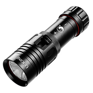 U King ZQ-X960 XM-L2 1200LM Stepless Dimming Diving LED Flashlight