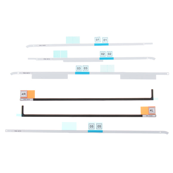 6Pcs LCD Screen Double Sided Tape Adhesive Strip for iMac 21.5