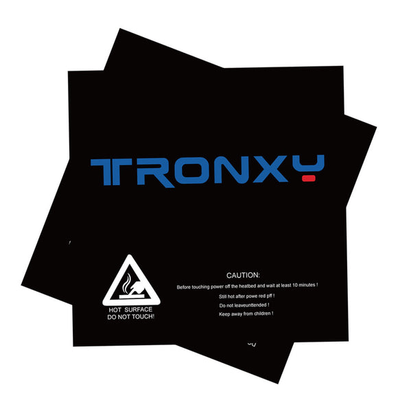 5PCS TRONXY 330*330mm Scrub Surface Hot Bed Sticker For 3D Printer