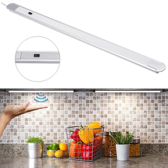 DC12V 40CM 5.6W Hand Wave 24 LED Under Cabinet Rigid Strip Light for Bar Kitchen Bathroom Home Decor