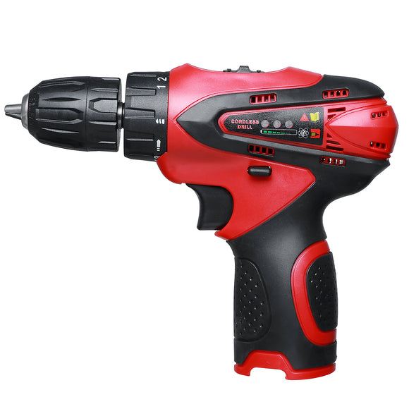12V Electric Screwdriver Cordless Drill 2 Speeds Power Driver Without Battery