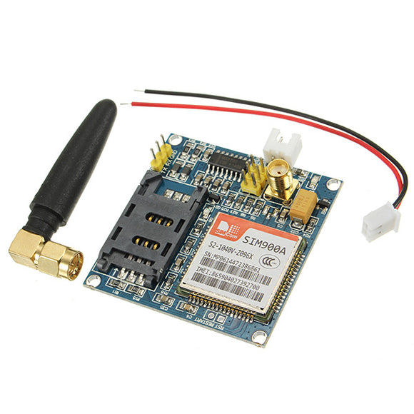 SIM900A MINI V4.0 Wireless Data Transmission Module GSM GPRS Board Kit With Antenna