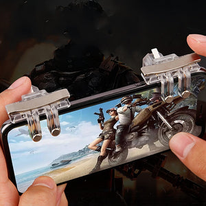 Bakeey 1 Pair Mobile Phone Game Joystick Gamepad Trigger Fire Button Game Controller For Phone Game