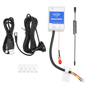 KING PIGEON IOT101 GSM/GPRS Modbus RTU Over TCP 1-way DIN Input Switch Volume (Dry and Wet Contacts Compatible) IOT Sensor To Cloud Device