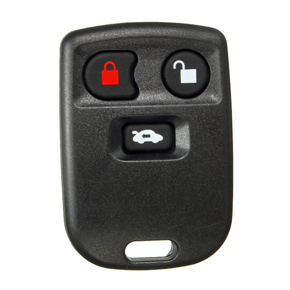 3 Button Car Remote Control Key Fob Shell Case Replacement For Jaguar S Type