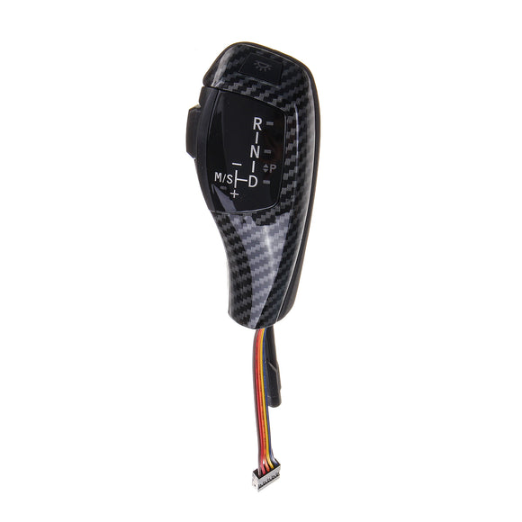 LED Manual Gear Shift Knob Stick Lever LHD Automatic Knob For BMW E90 E91 E92 E93 E81 E87 E82 E88 E84 Z4