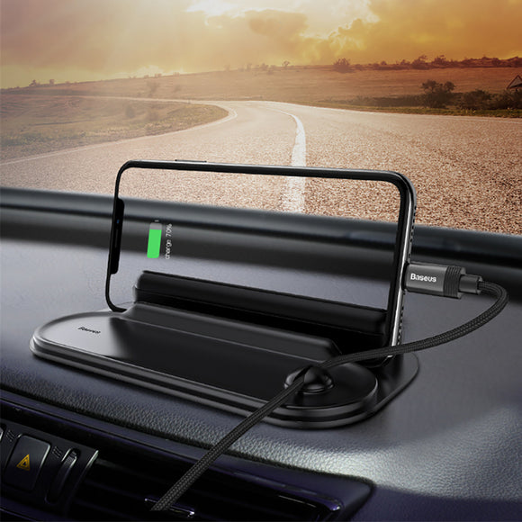 Baseus Multi-functional Car Phone Holder Dashboard Silicone Temporary Parking Card Number Plate