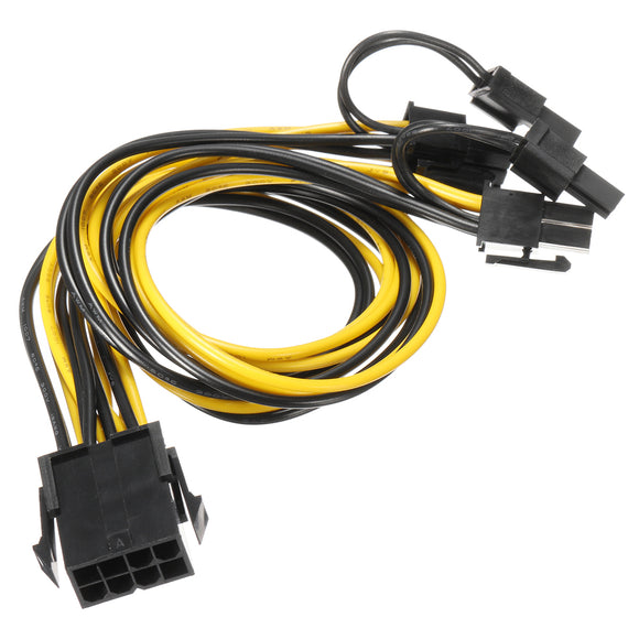 20AWG 8Pin to Dual 8pin Power Cable For Mining Machine Video Graphics Card