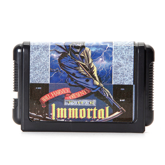 16 Bit Game Cartridges Death Legend for Black Card 1 Sega MD2 Game Console