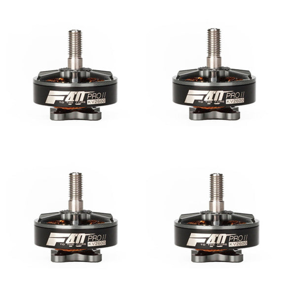 4X T-motor F40 PRO II 2600KV 3-4S Brushless Motor Adamantium Grey for RC Multirotor FPV Racing Drone