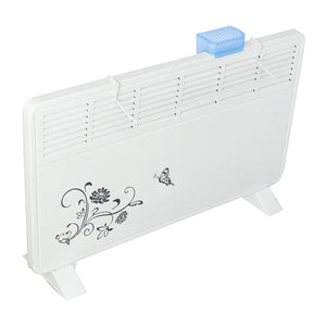 6 Windows 2000W Waterproof Wall Mounted Domestic Electric Convection Heater Fan
