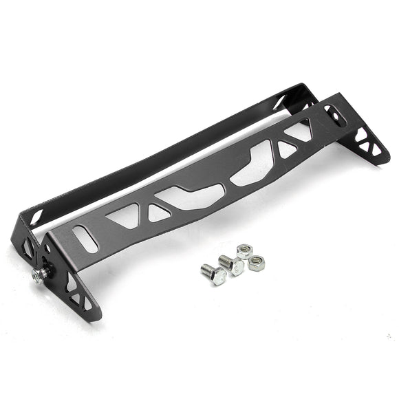 Universal Car Truck Bumper Tilt License Number Plate Mount Frame Holder Bracket