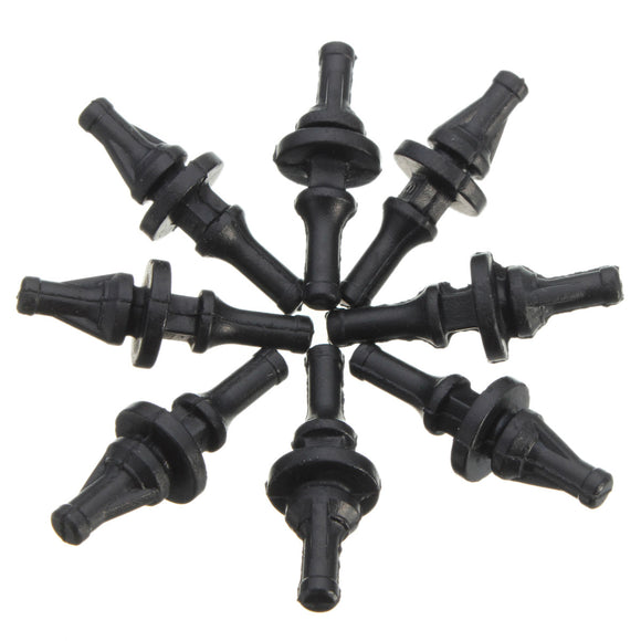 8PCS Rubber Cooling Fan Mounts Anti-Vibration Rubber PC Case Mounting Pin