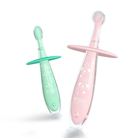 Xiaomi 7th Kids Silicone Toothbrush 2 Colors to Choose Protection Gums Wear High