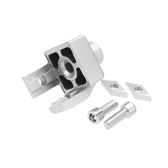 Machifit Aluminum Profile Fixed Bracket Foot Connector with Nut and Screw for 3030 Aluminum Profile